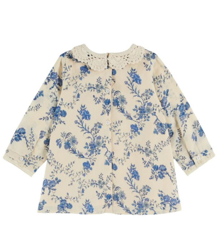 Emile Robe Crochet - Orchid Bleu