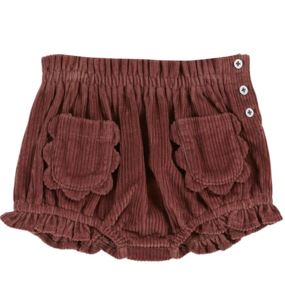 Emile Et Ida Velour Bloomer