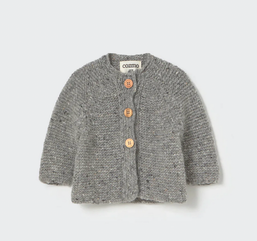 My Little Cozmo's Rio Cardigan - Gray