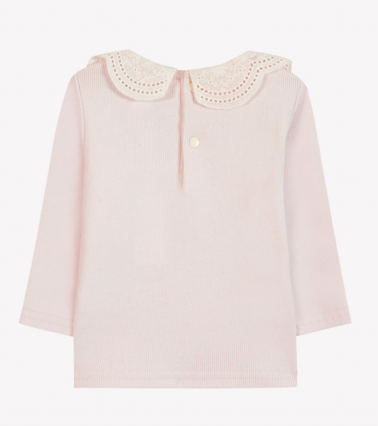 Tartine Ruffled Top - Rose Pale