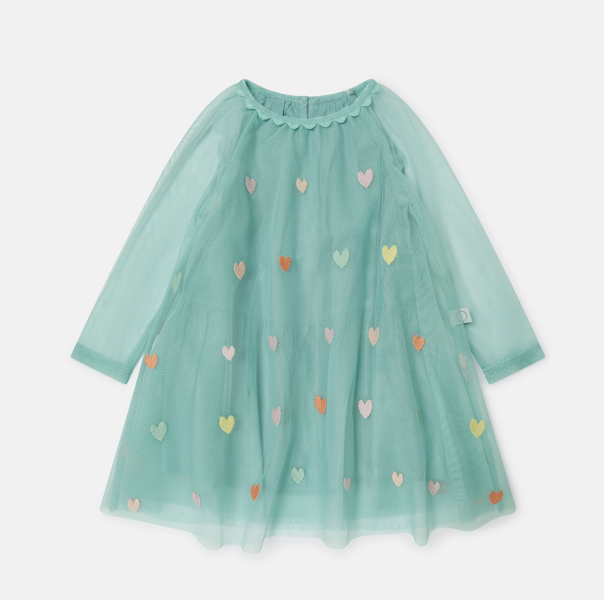 Stella Baby Tulle Hearts Dress