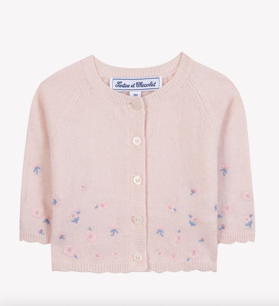 Tartine Et Chocolat - Flower Cardigan