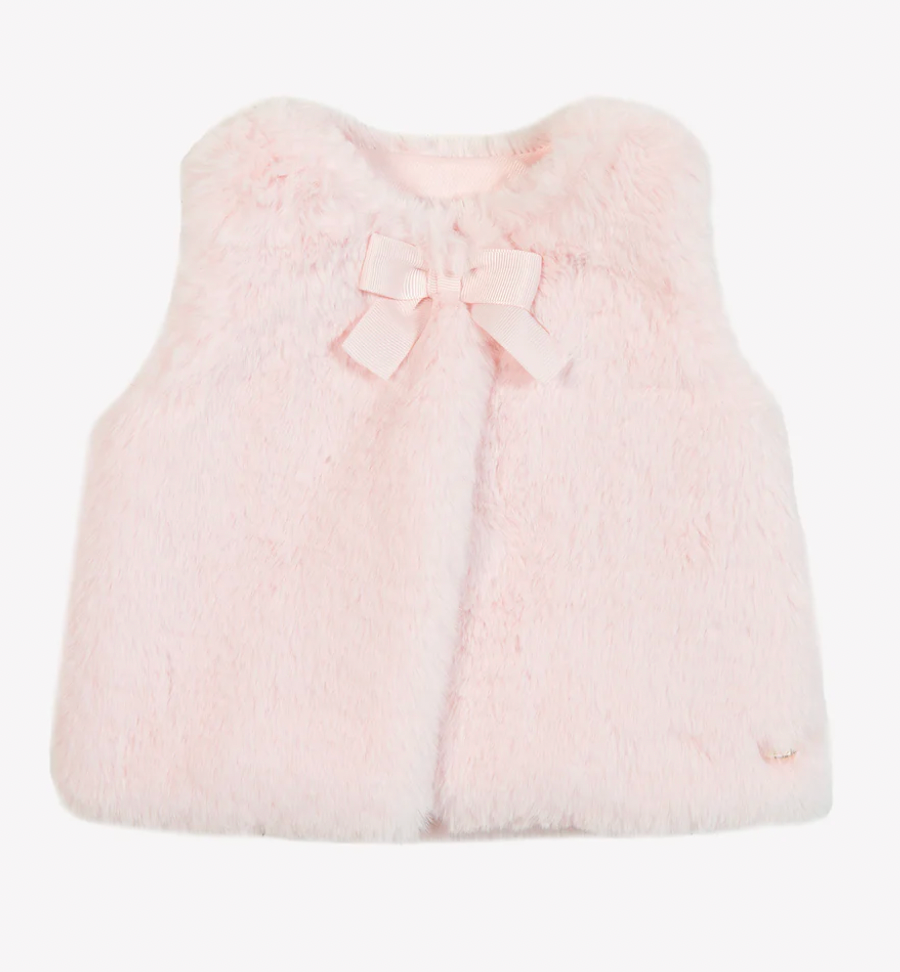 Tartine Et Chocolat - Faux Fur Vest