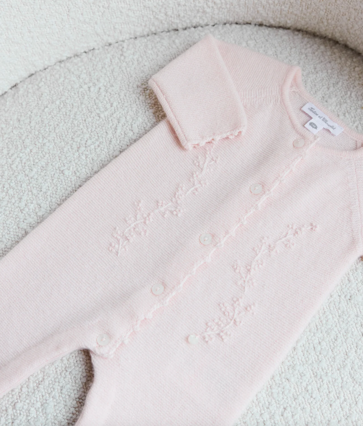 Tartine Romper - Pale Rose