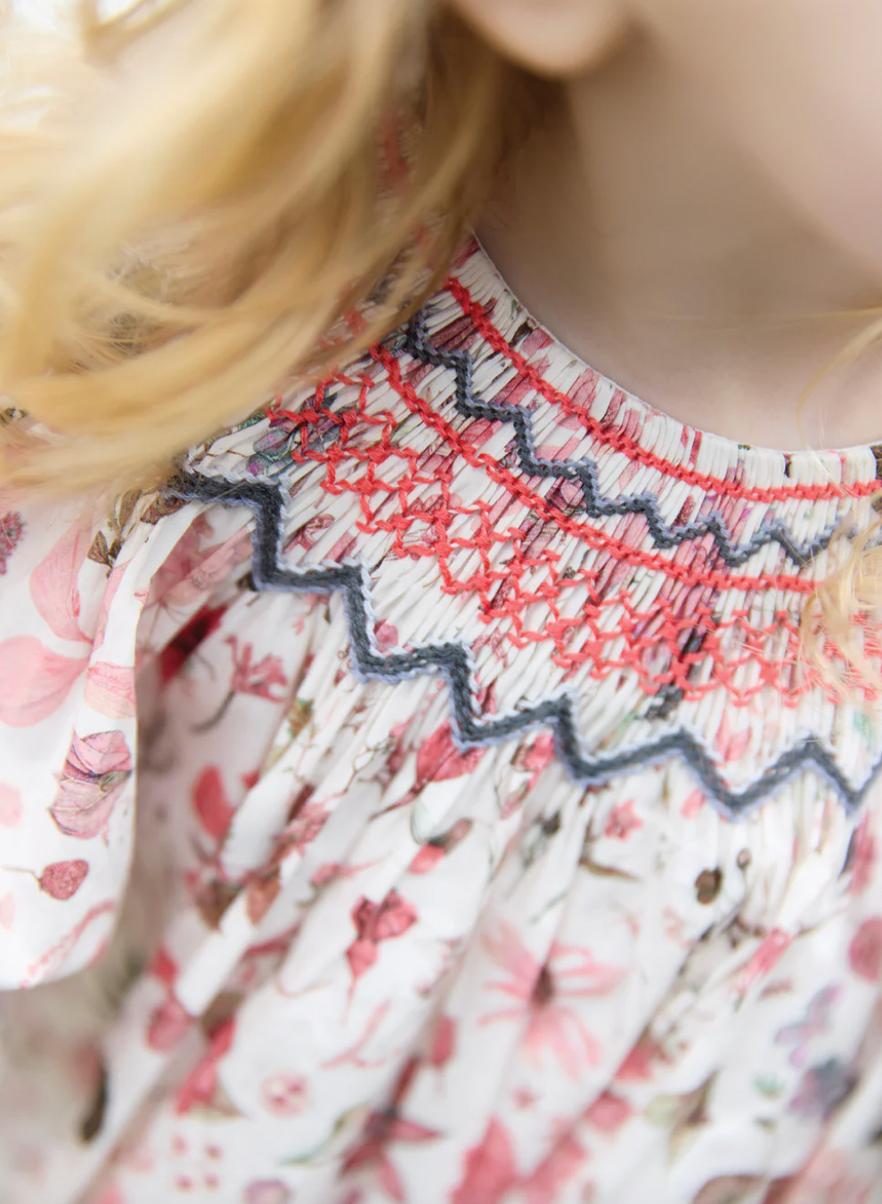 Tartine et Chocolat Robe - Liberty Smocked