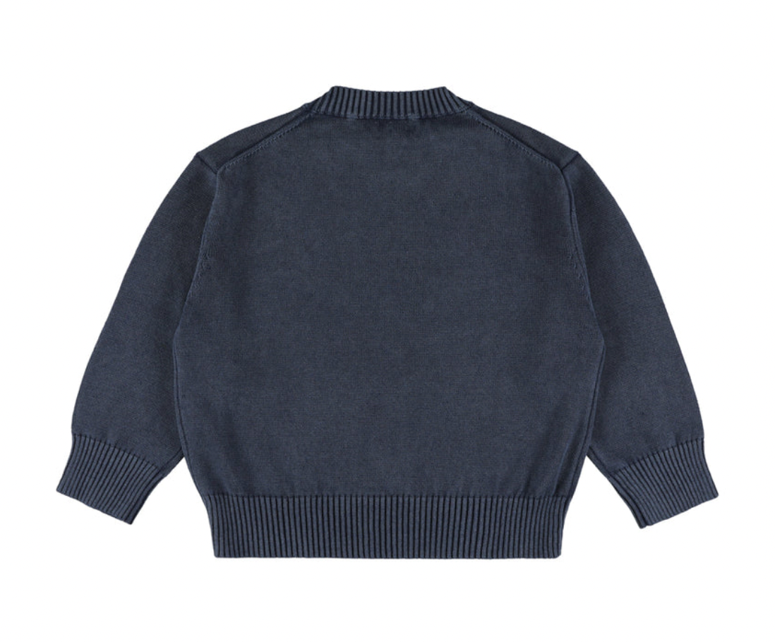 Morley Yuri Pullover - Navy