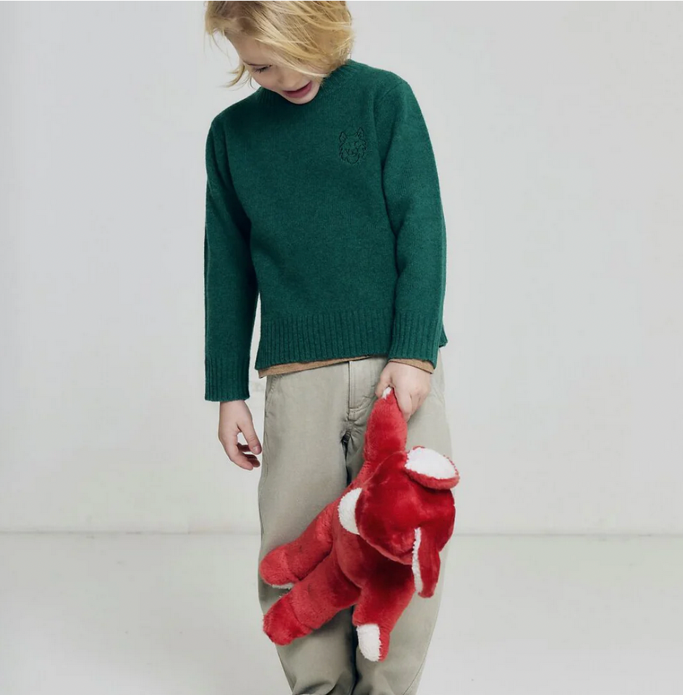 Morley Ypres Boys Pullover - Bavaria (green)