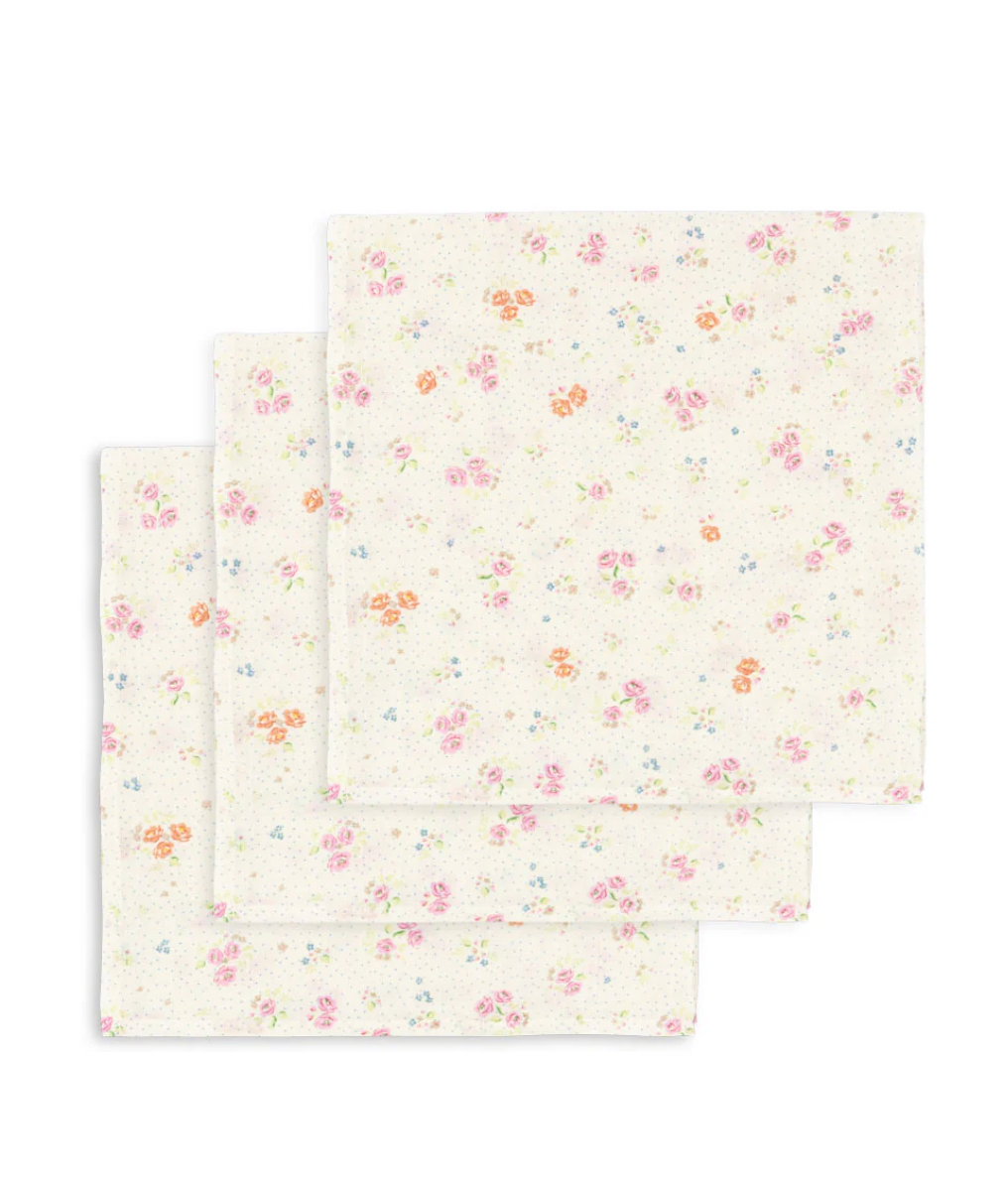 Konges Slojd 3 Pack Muslin Cloth - Nonoka