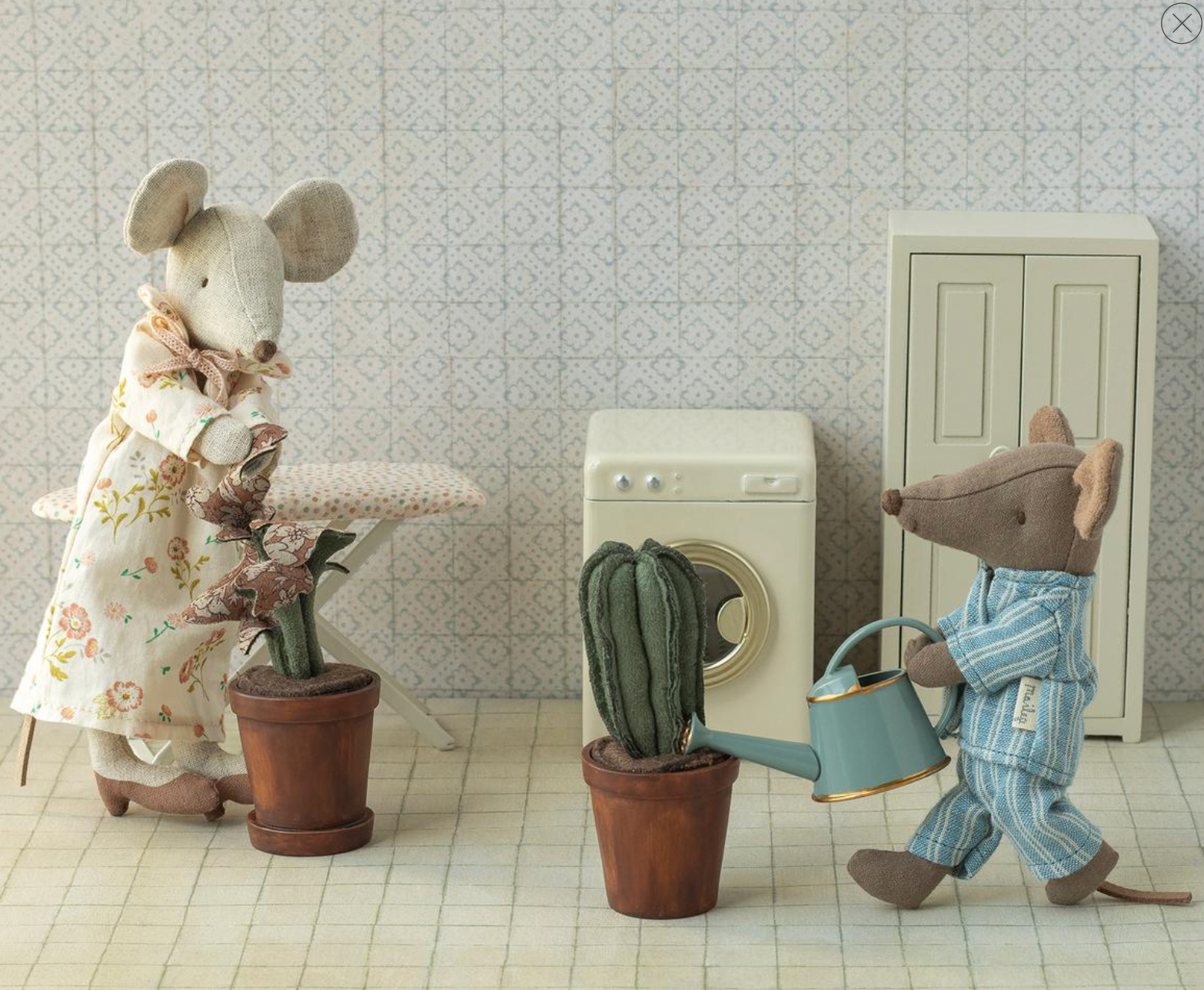 Maileg Flower Pot With Plant