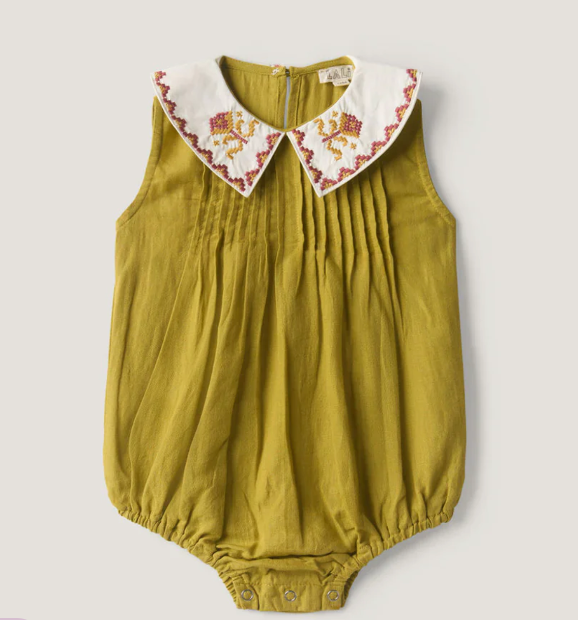 Lali Sofia Romper - Chartreuse