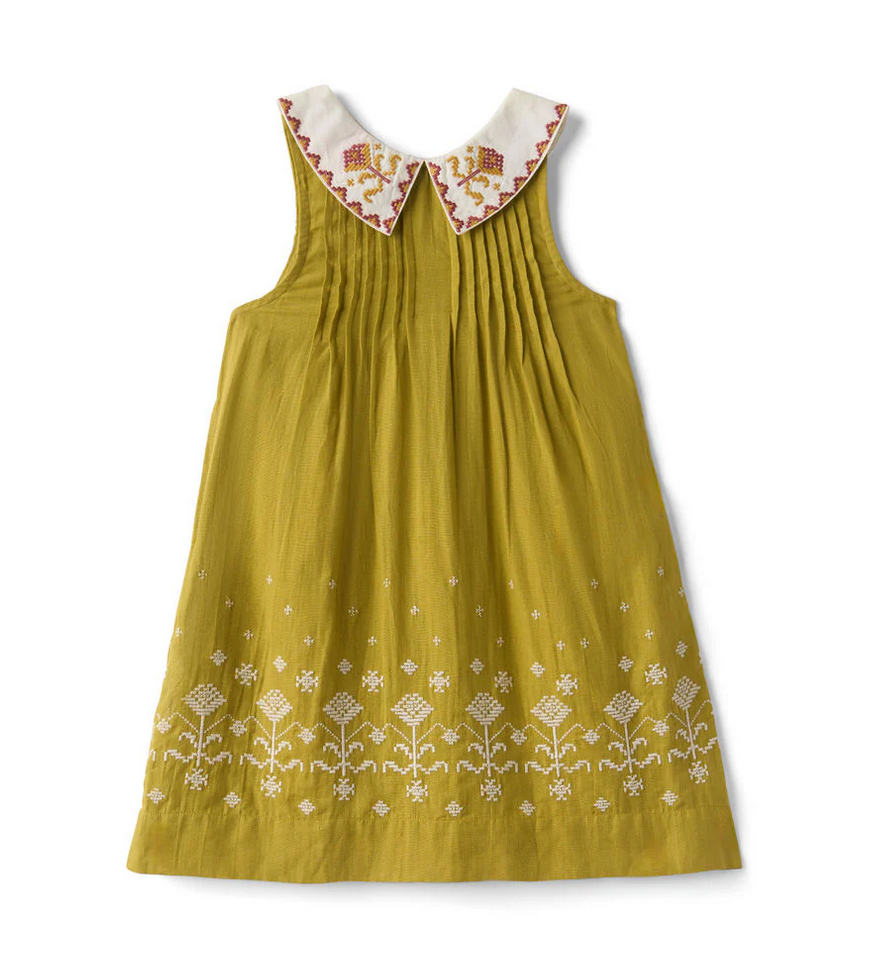 Lali Sofie Sleeveless Shift Dress - Chartreuse