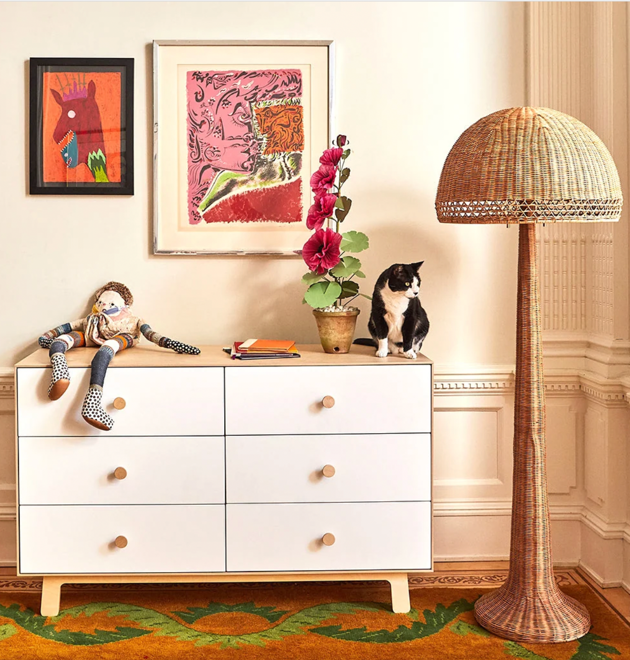 Oeuf 6 Drawer Sparrow - Multiple Colors