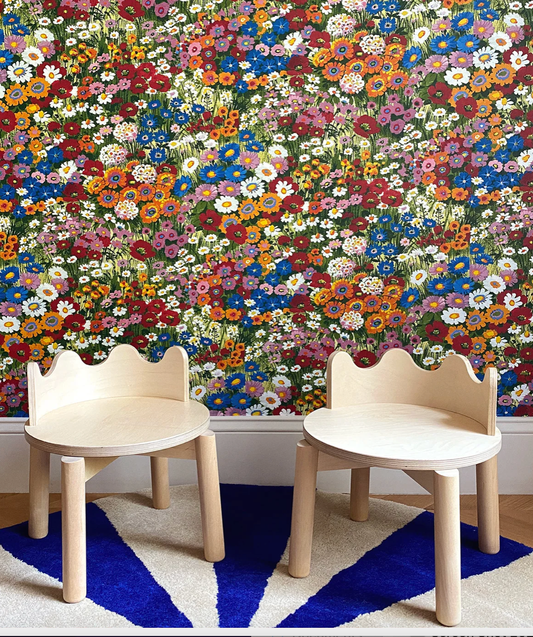 Non-Toxic Moss Birch Chairs - Set of 2