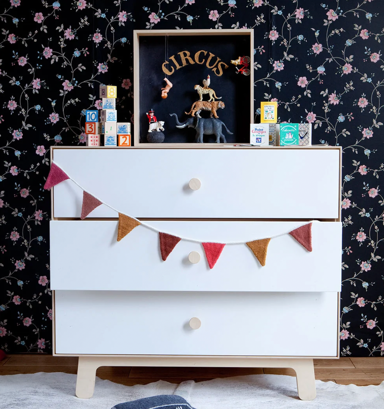 Oeuf 3 Drawer Sparrow