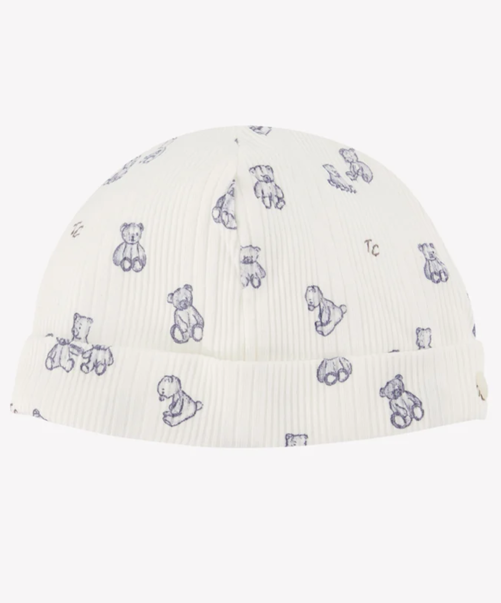 Ribbed Knit Baby Hat