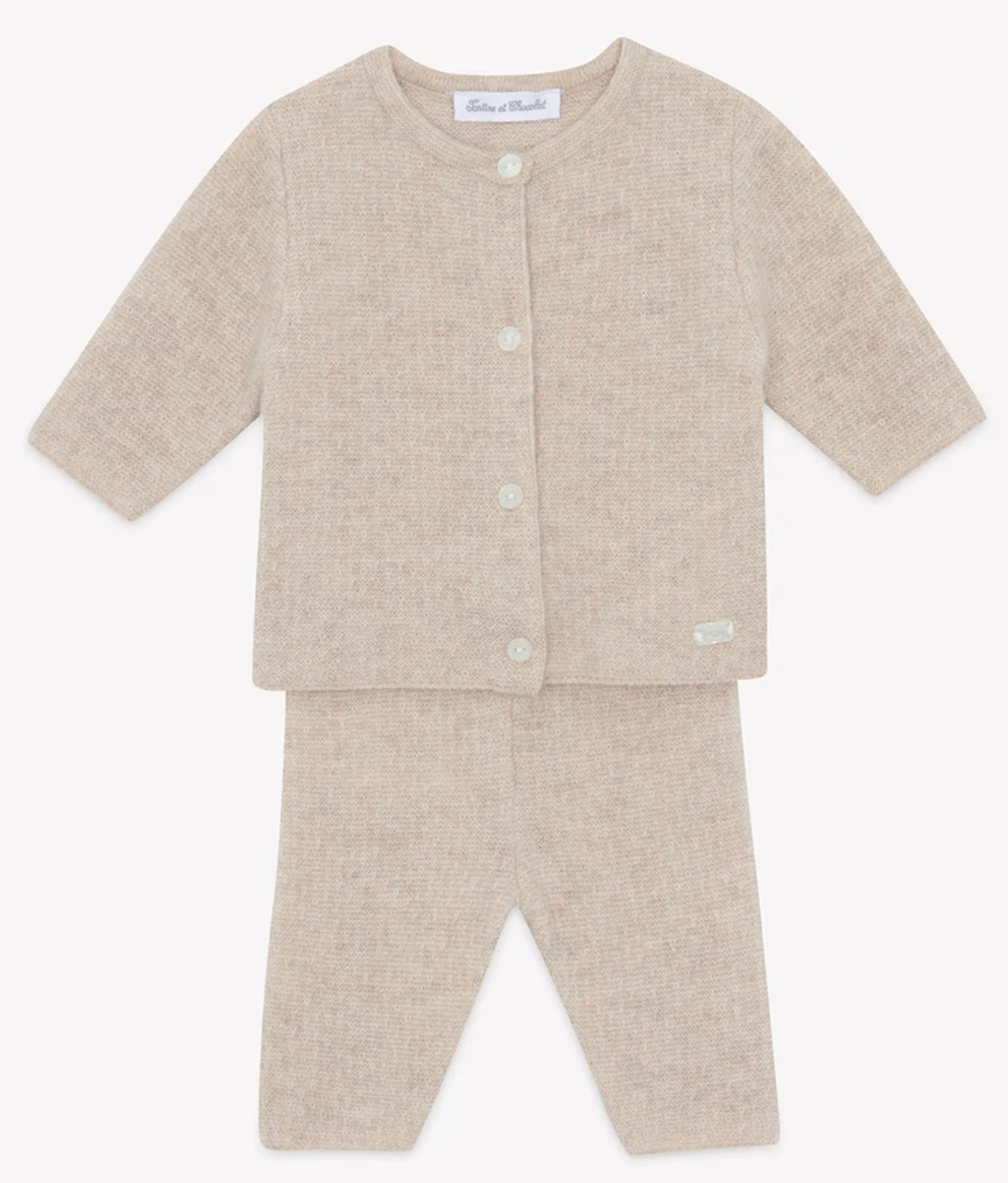 Wool Cashmere Knit Set