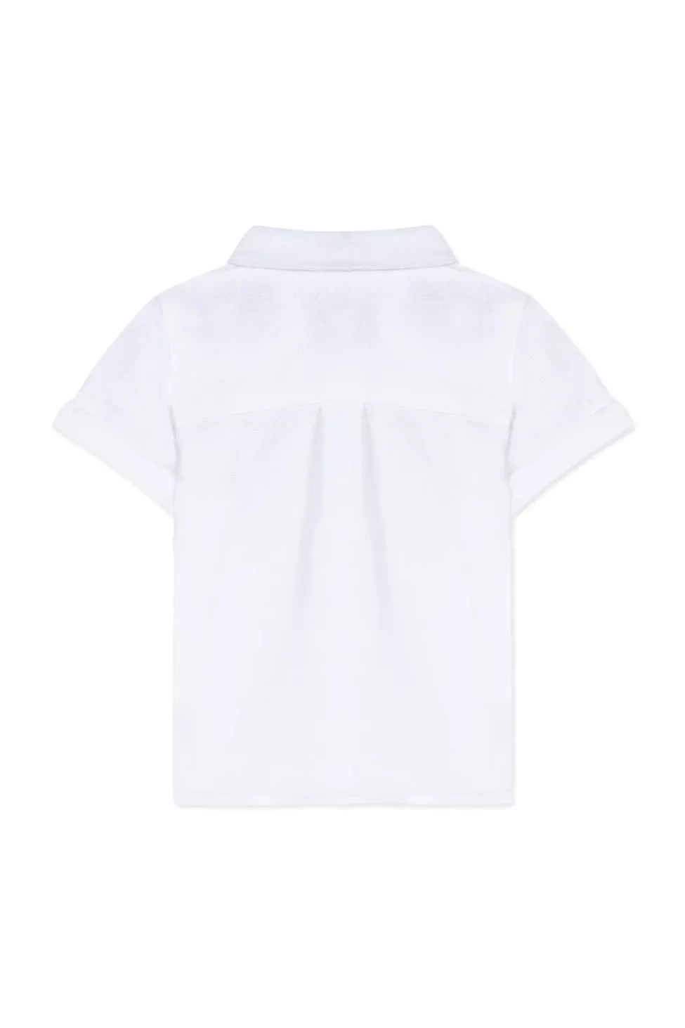 Tartine Baby Short Sleeve Button Down - Blanc