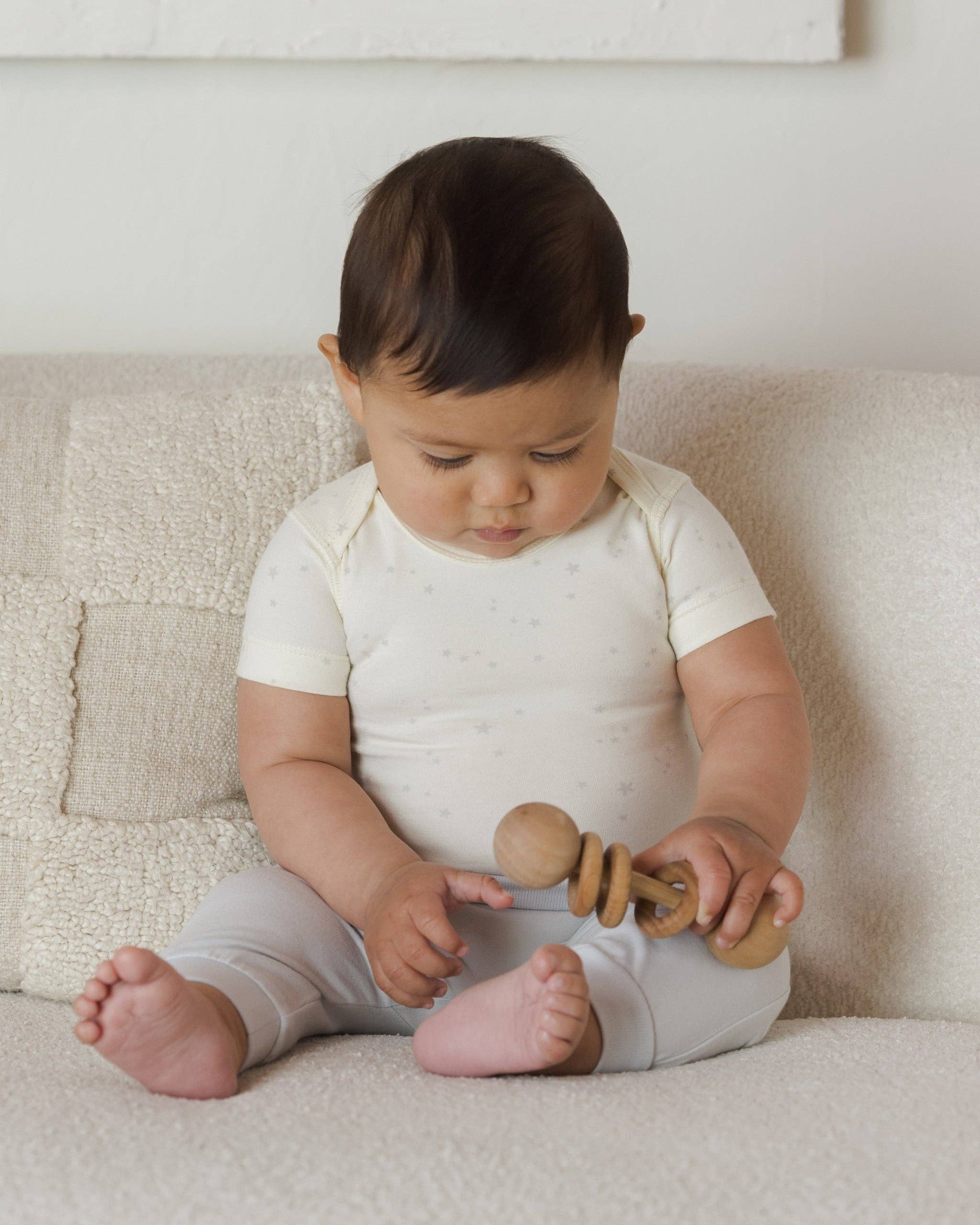 Short Sleeve One-Piece - Stars