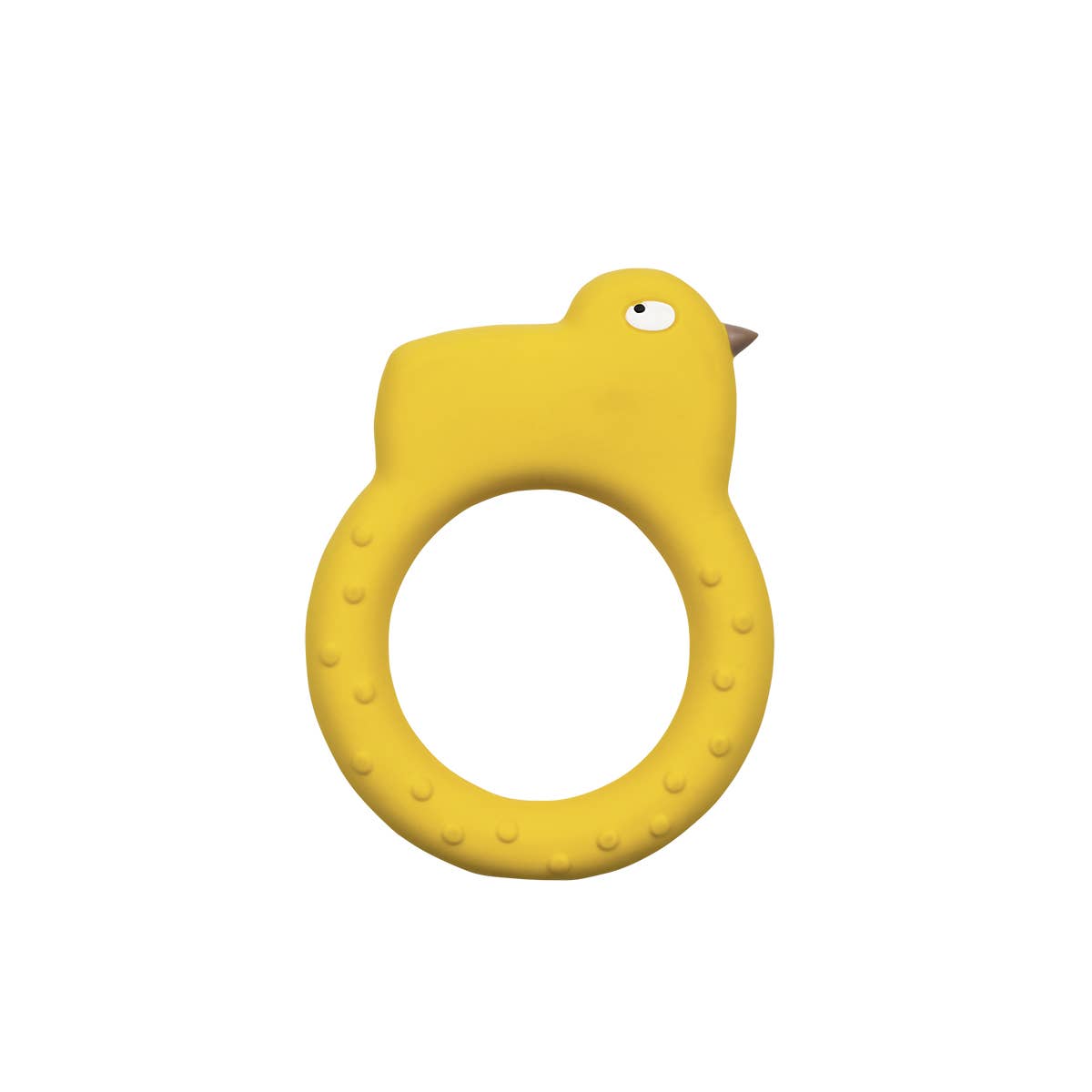Natural rubber teether Chick
