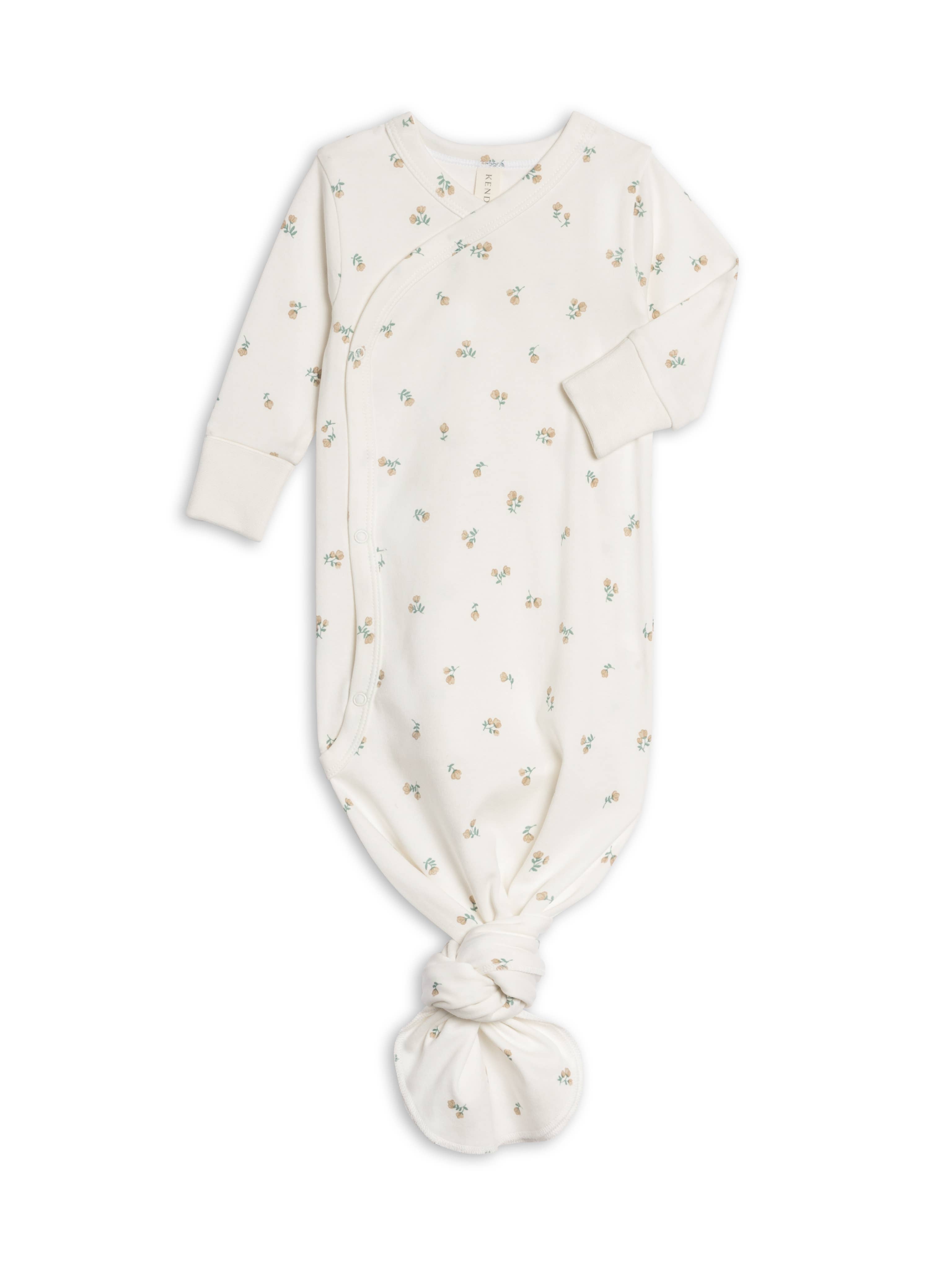 Indy Kimono Gown - Palmer Floral / Dune + Laguna
