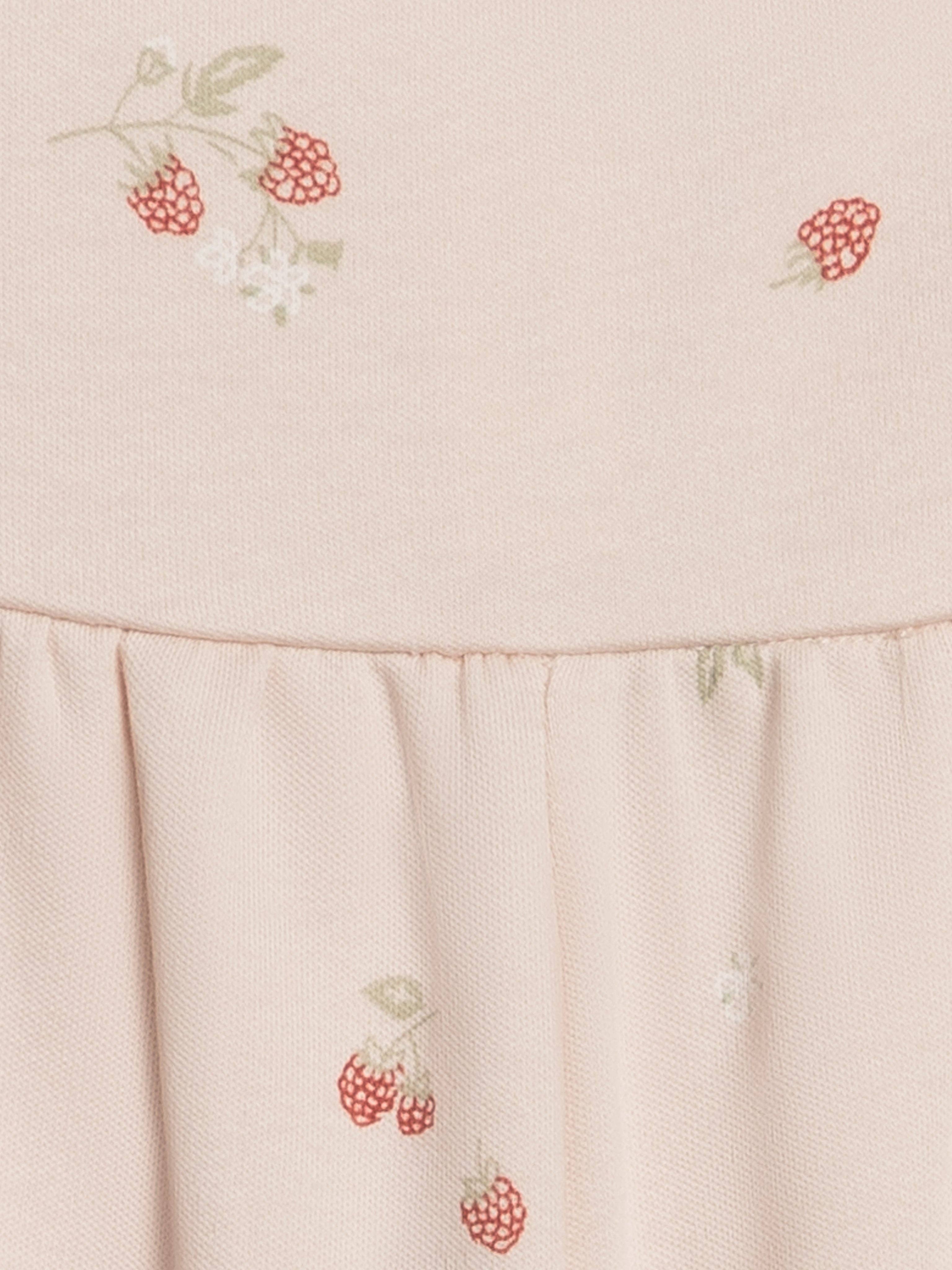 Sosi Tank Romper - Raspberries / Shell + Mint
