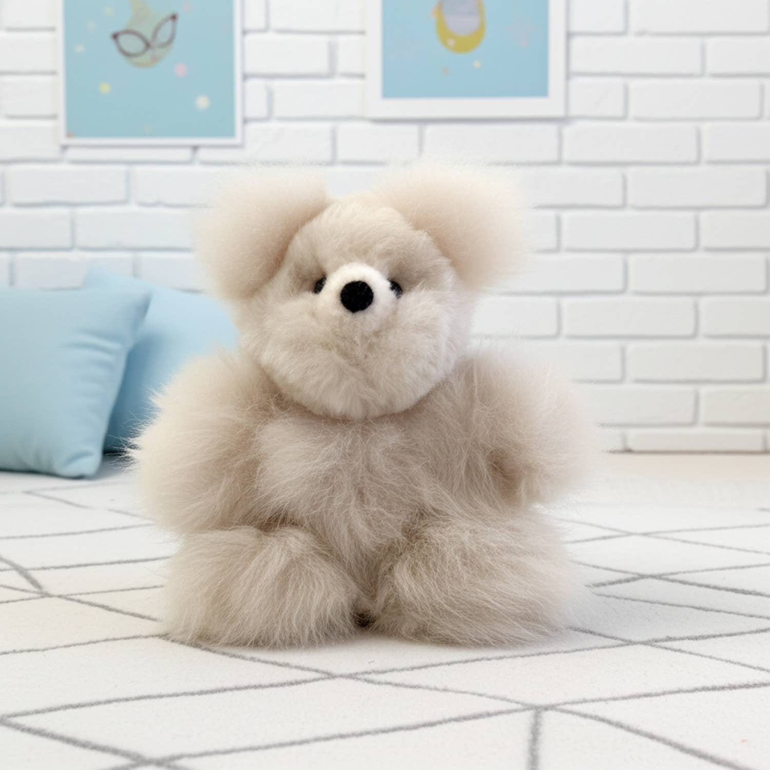 Shupaca 7" Micro Alpaca Stuffed Animal - Bear