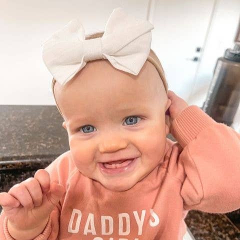 Headband Bow Set - Pink