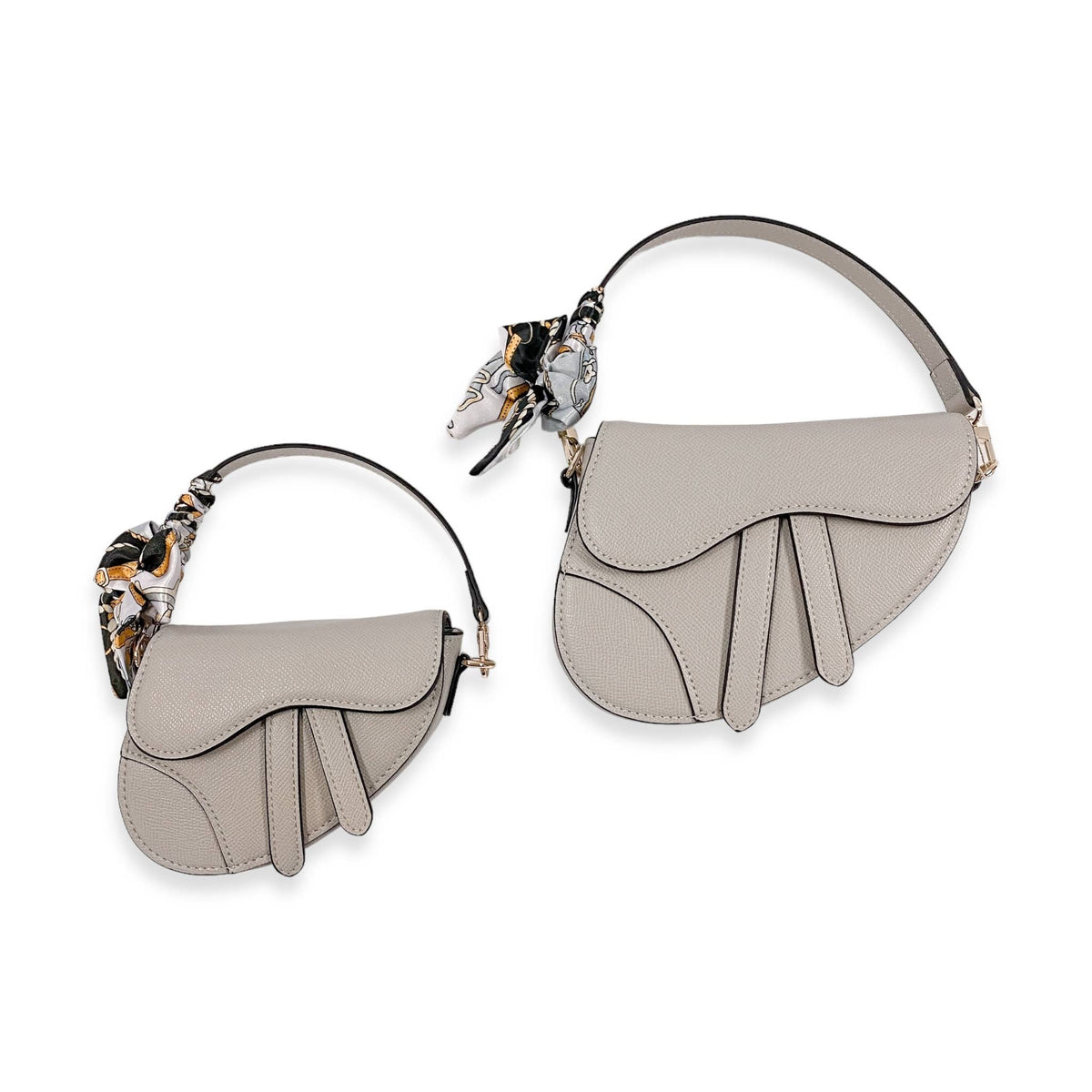 Saddle Purse w/ Scarf