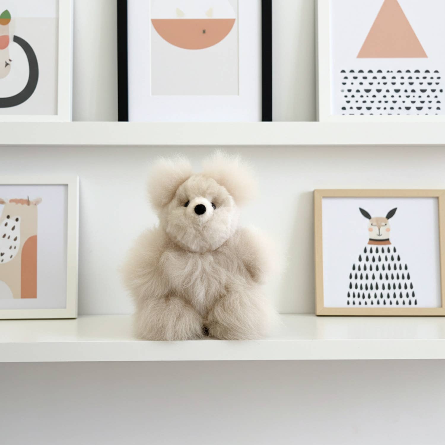 Shupaca 7" Micro Alpaca Stuffed Animal - Bear