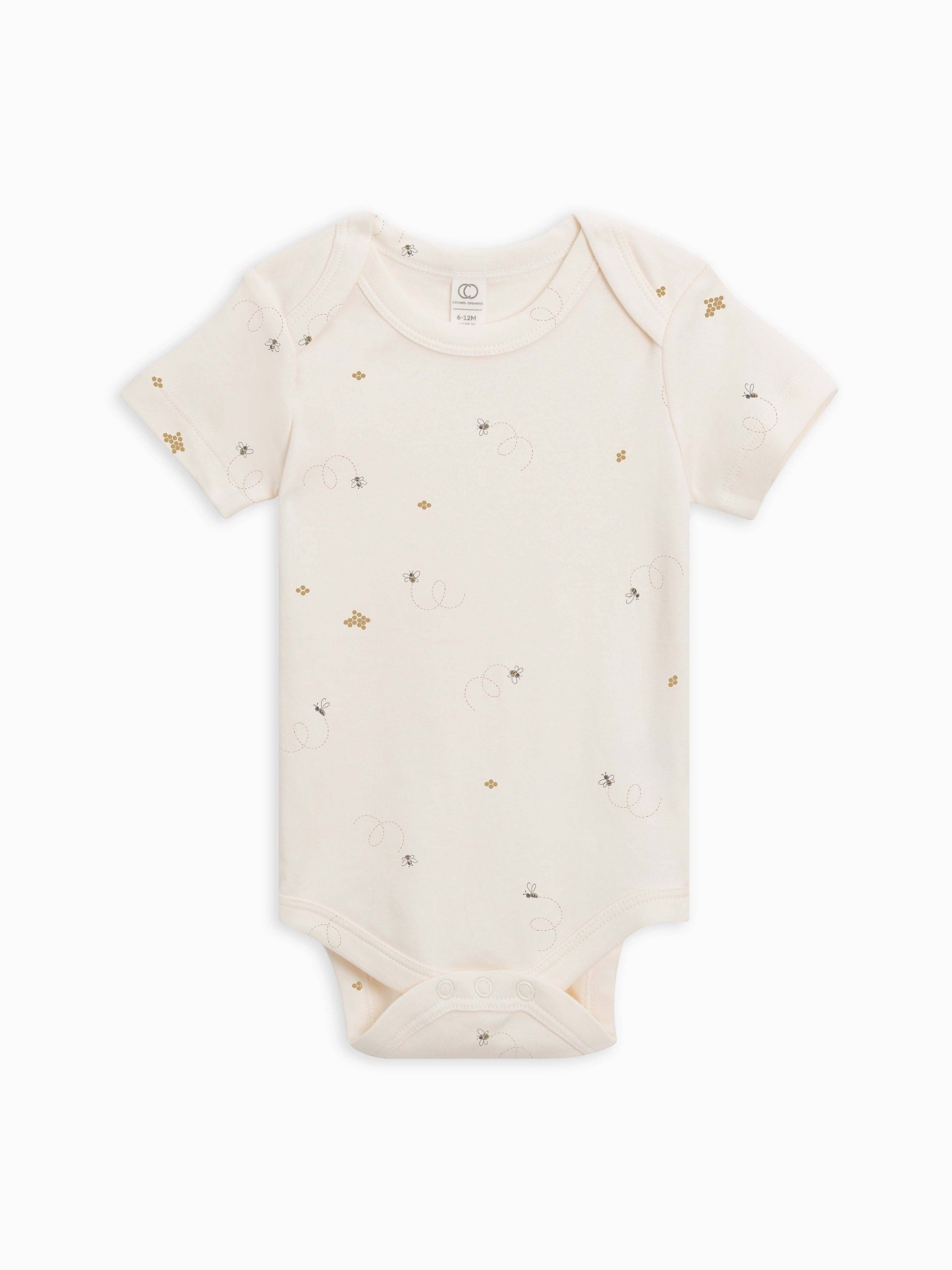 Afton Bodysuit - Bee / Pewter