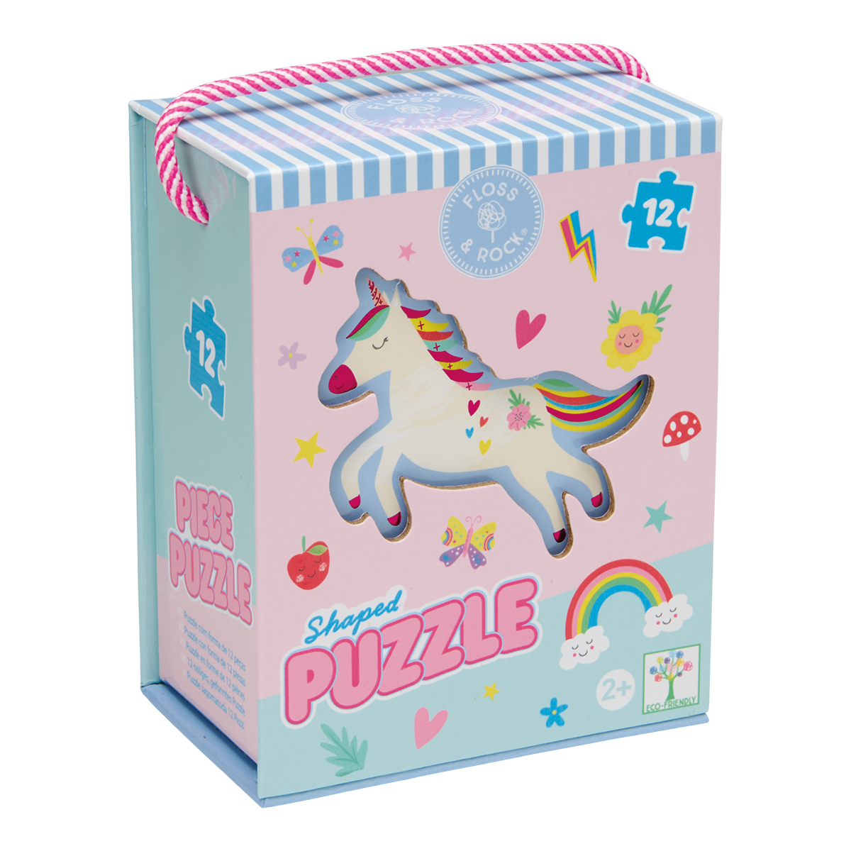 Rainbow Fairy 12pc Shaped Jigsaw Puzzle