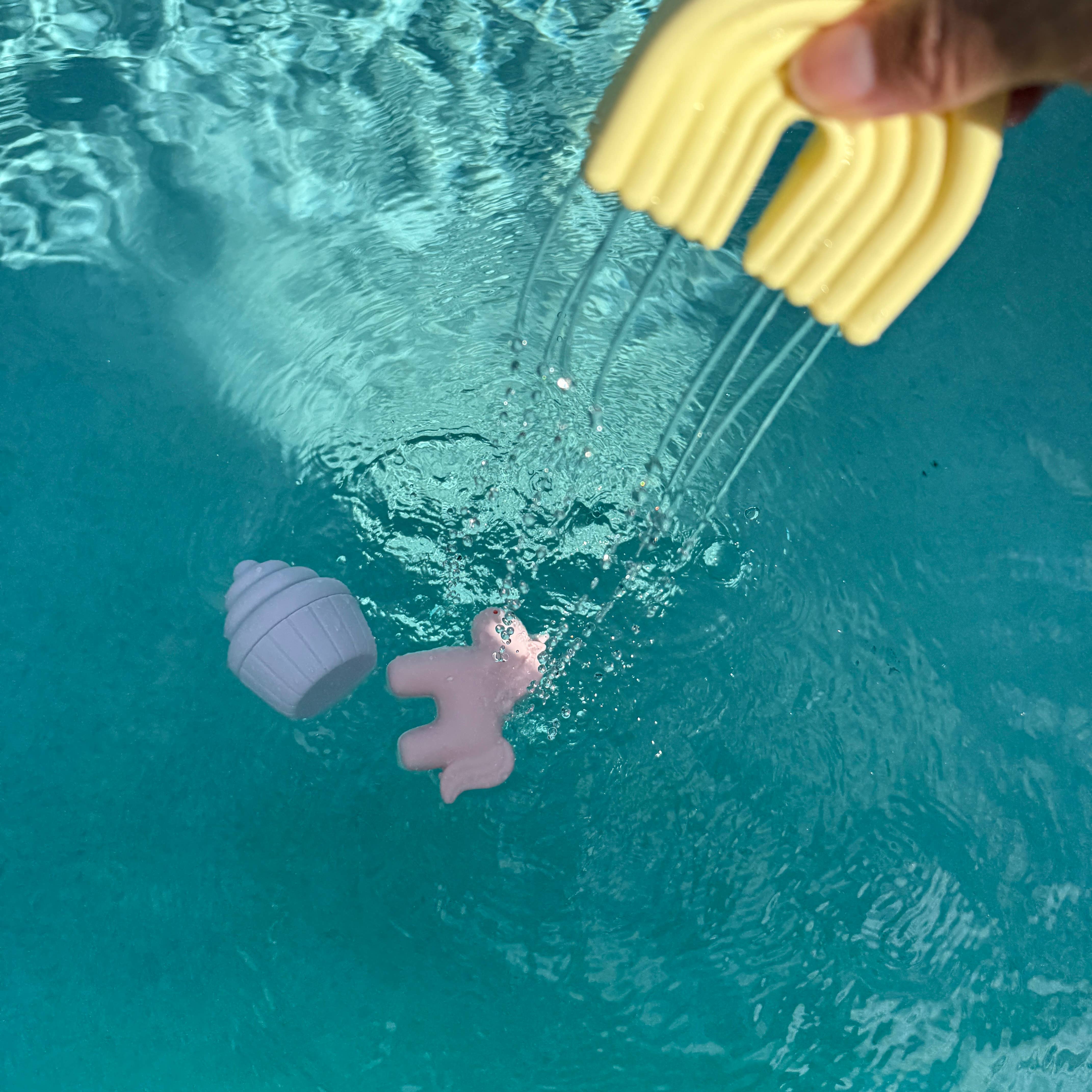 Ali+Oli Squirt Water Bath Toy Set - Unircorn Mold Free