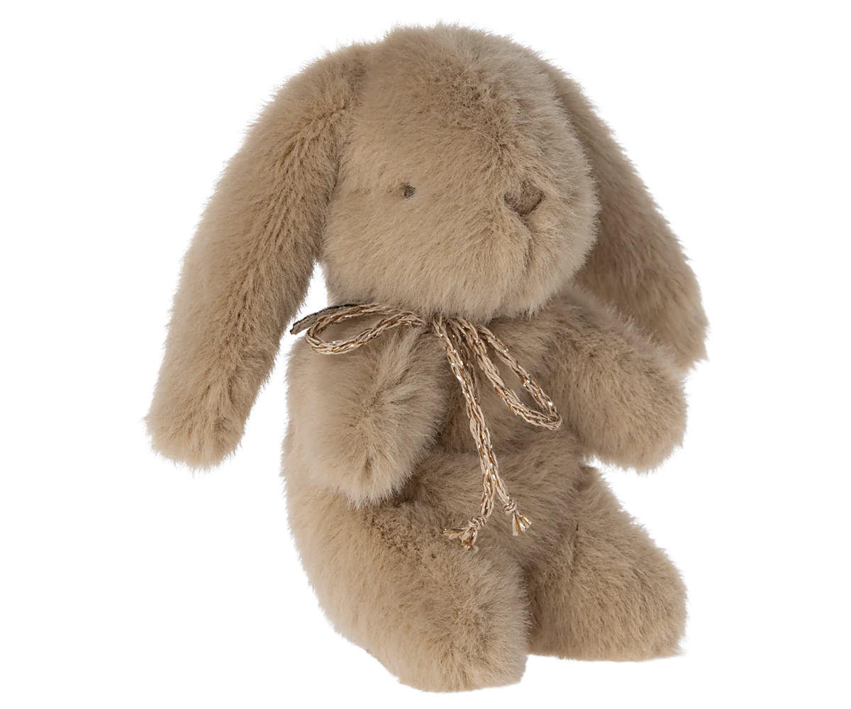 Maileg Mini Plush Bunny, Cream Peach