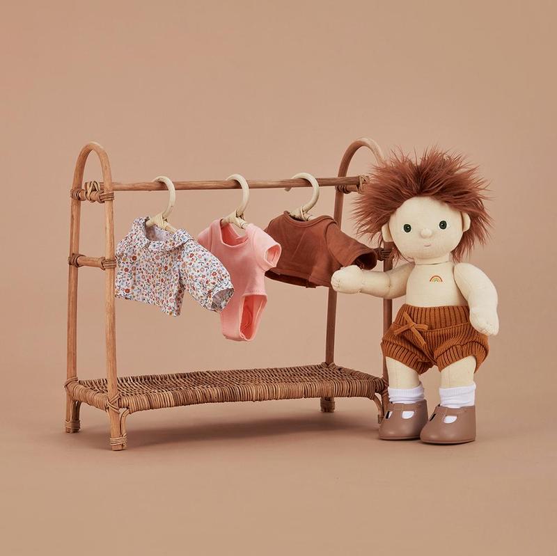 Olli Ella Dinkum Doll Rattan Clothes Rail