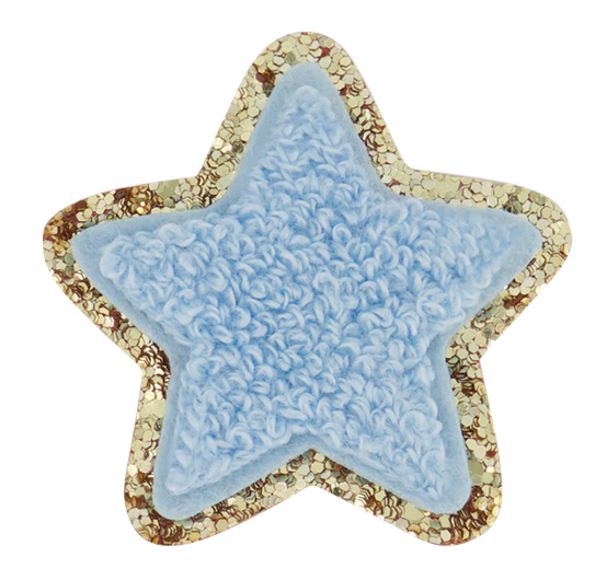 Stoney Clover Ln Glitter Star Patches - Multiple Colors Available