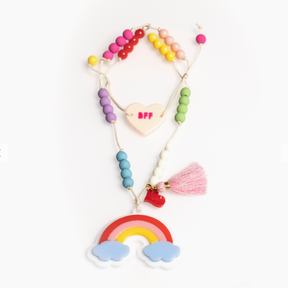 Bff Rainbow Necklace
